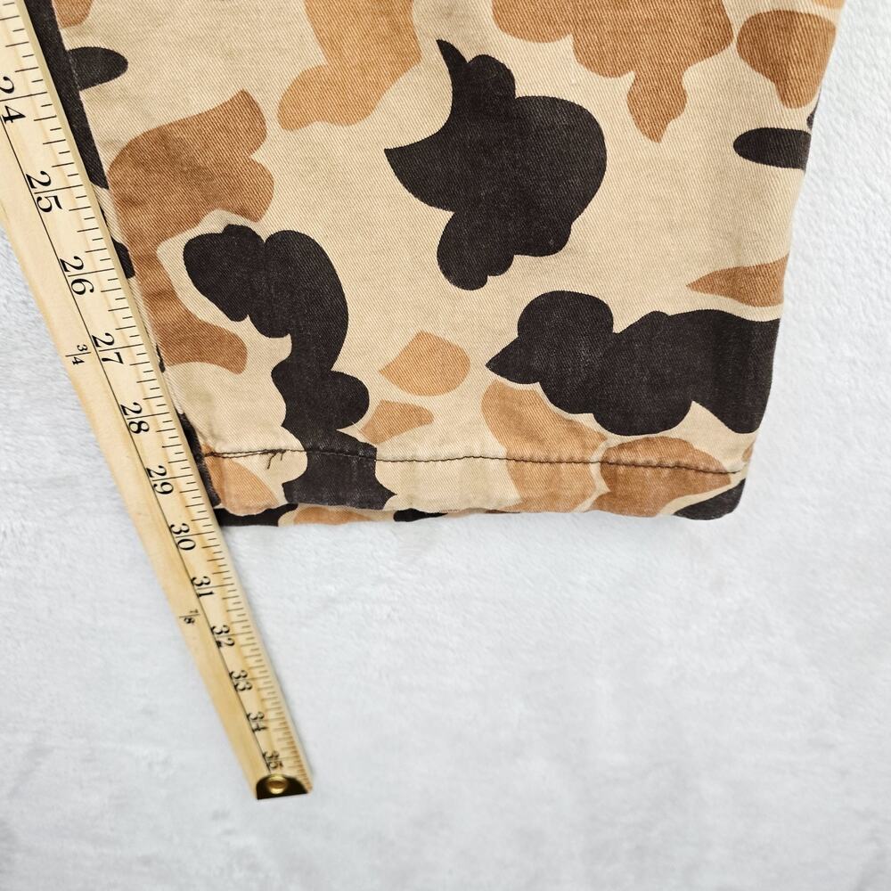 Browning Wasatch CB Hunting Pants Mens XL 38x30 Vintage Tan Camo Cargo Grunge - Picture 13 of 16